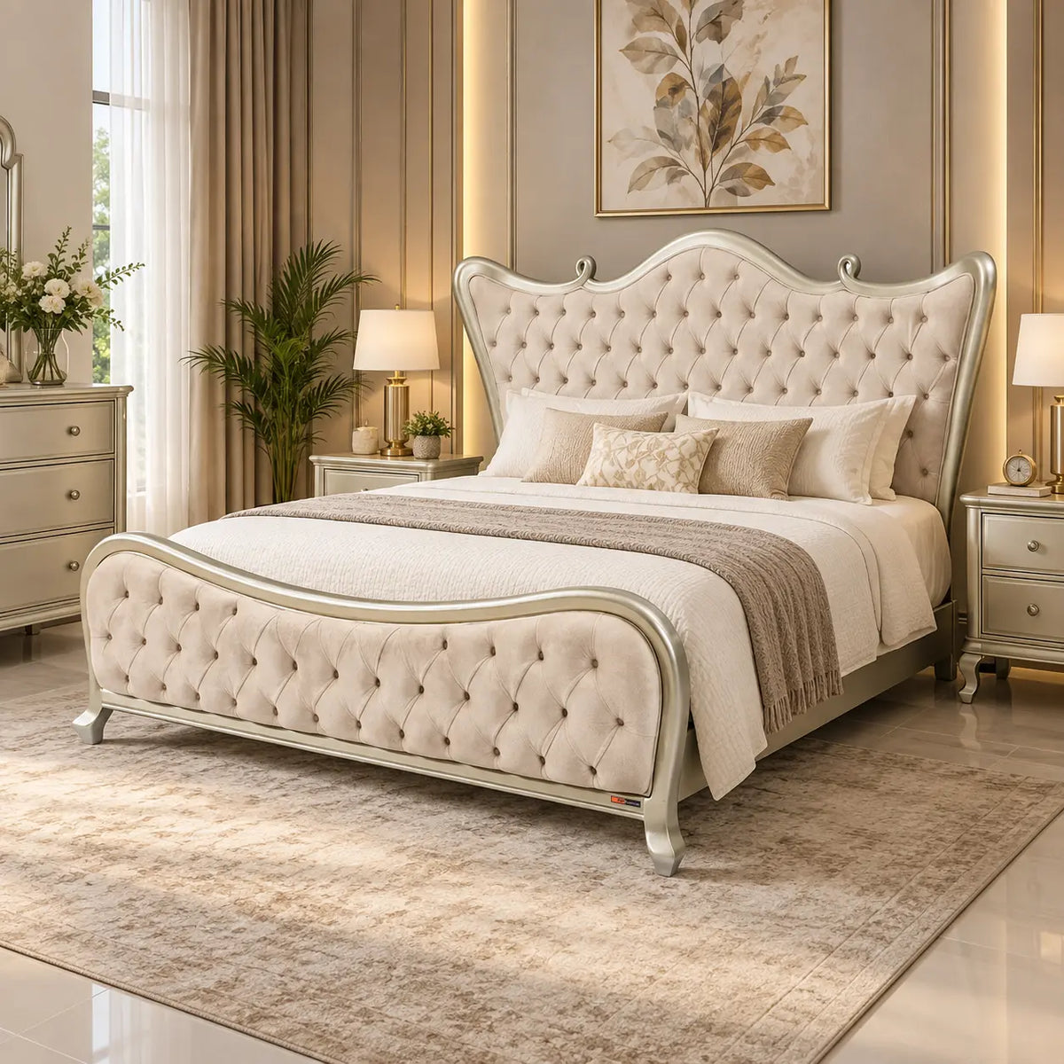 Modern bed