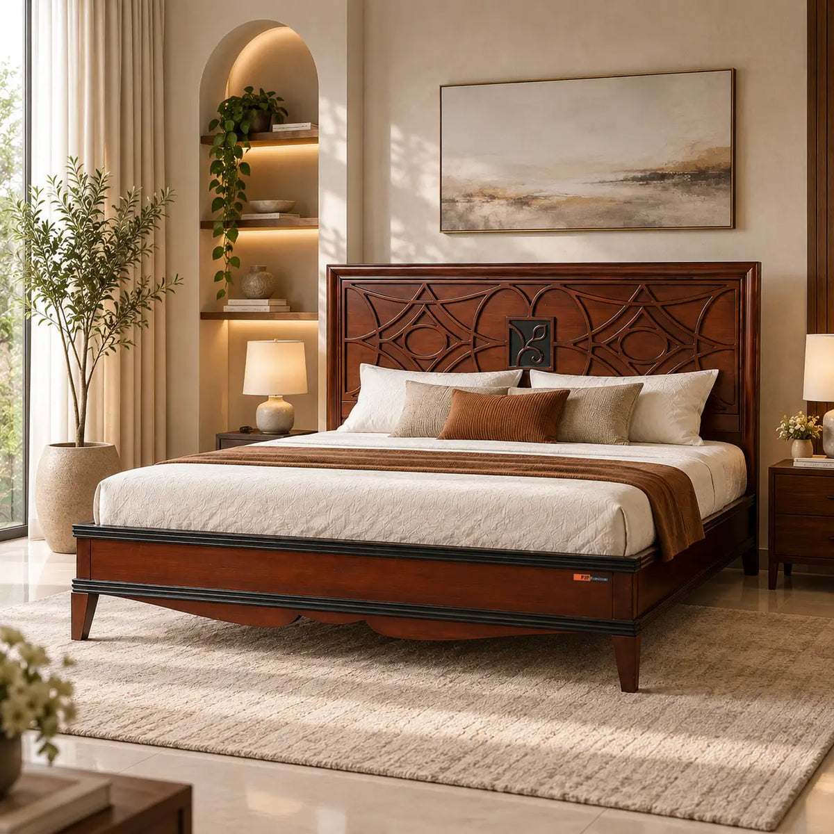 Modern bed