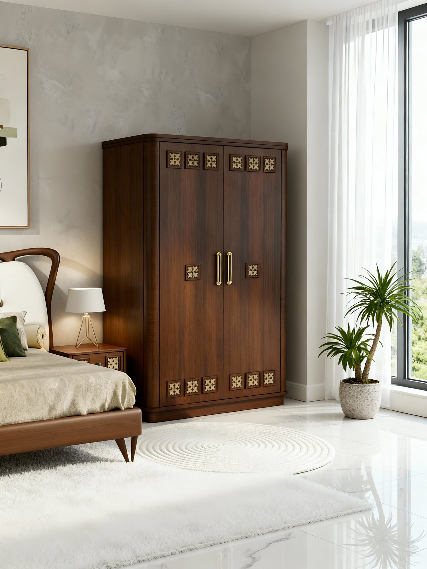 New Launch Wooden Bedroom Set