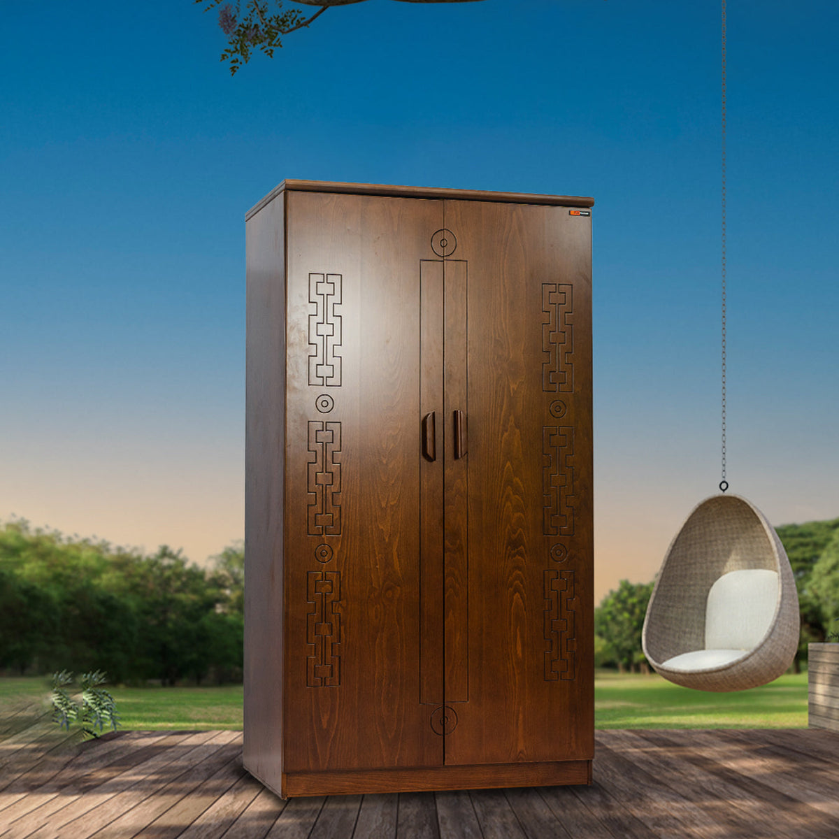 Wooden cupboard