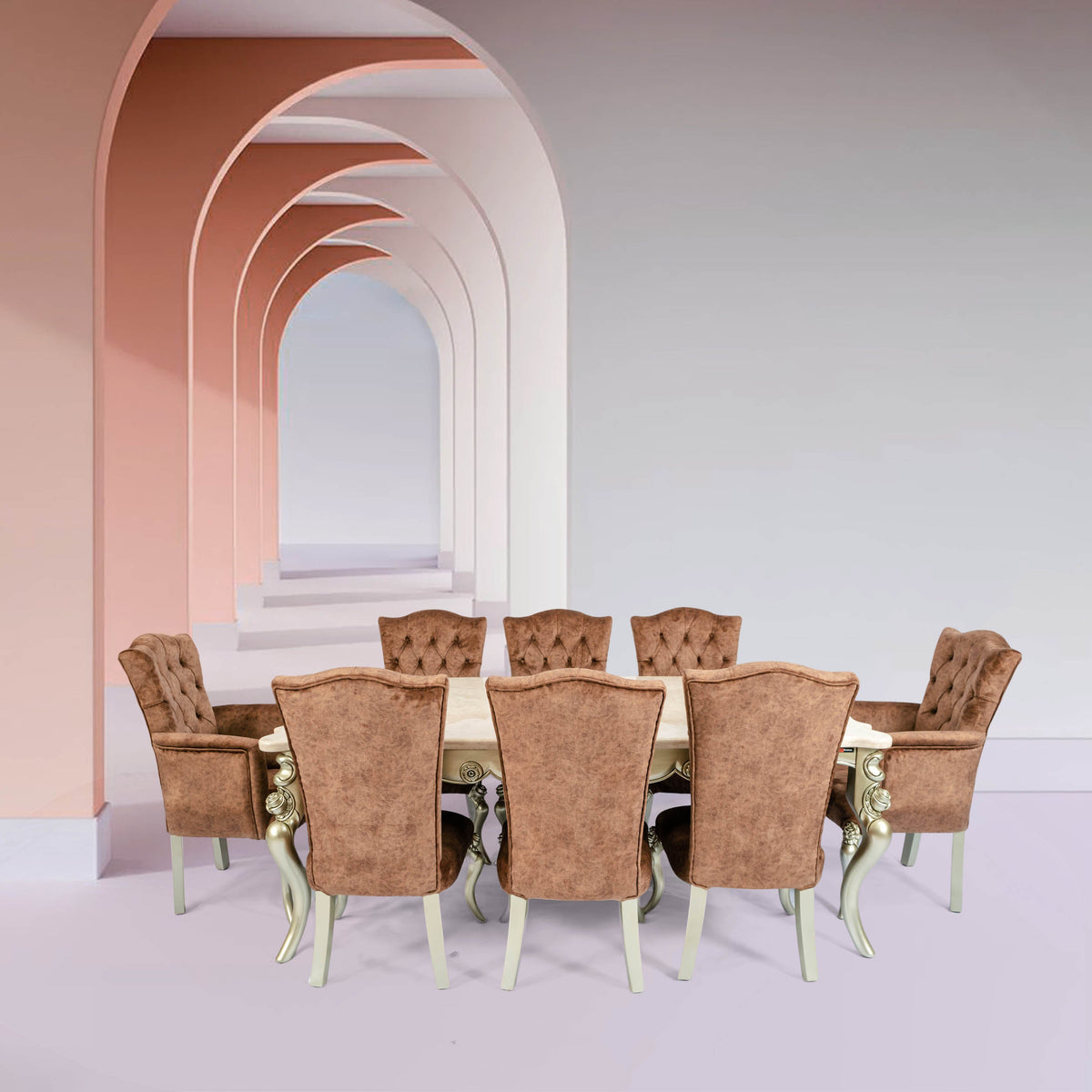 Table Legened Legend Dining set(8 pax) – P2P Furniture