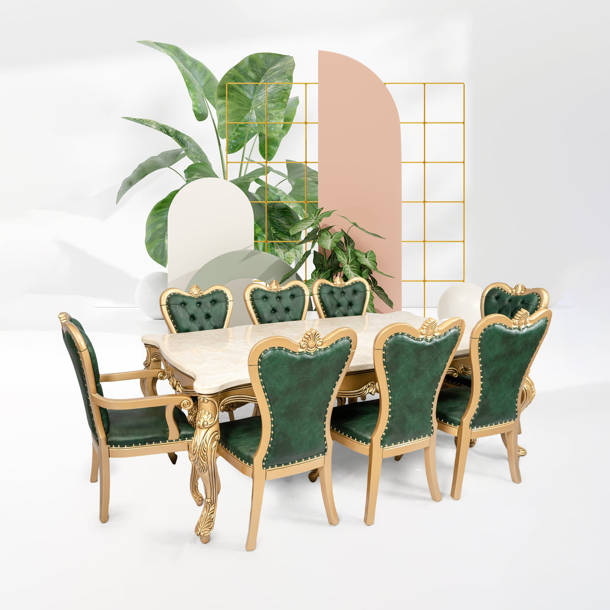 Neptune Dining Table- (8 pax)