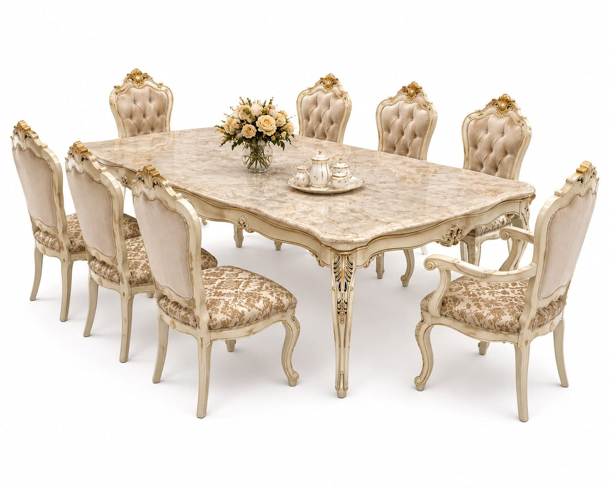 Irish Dining Table- (8 pax)