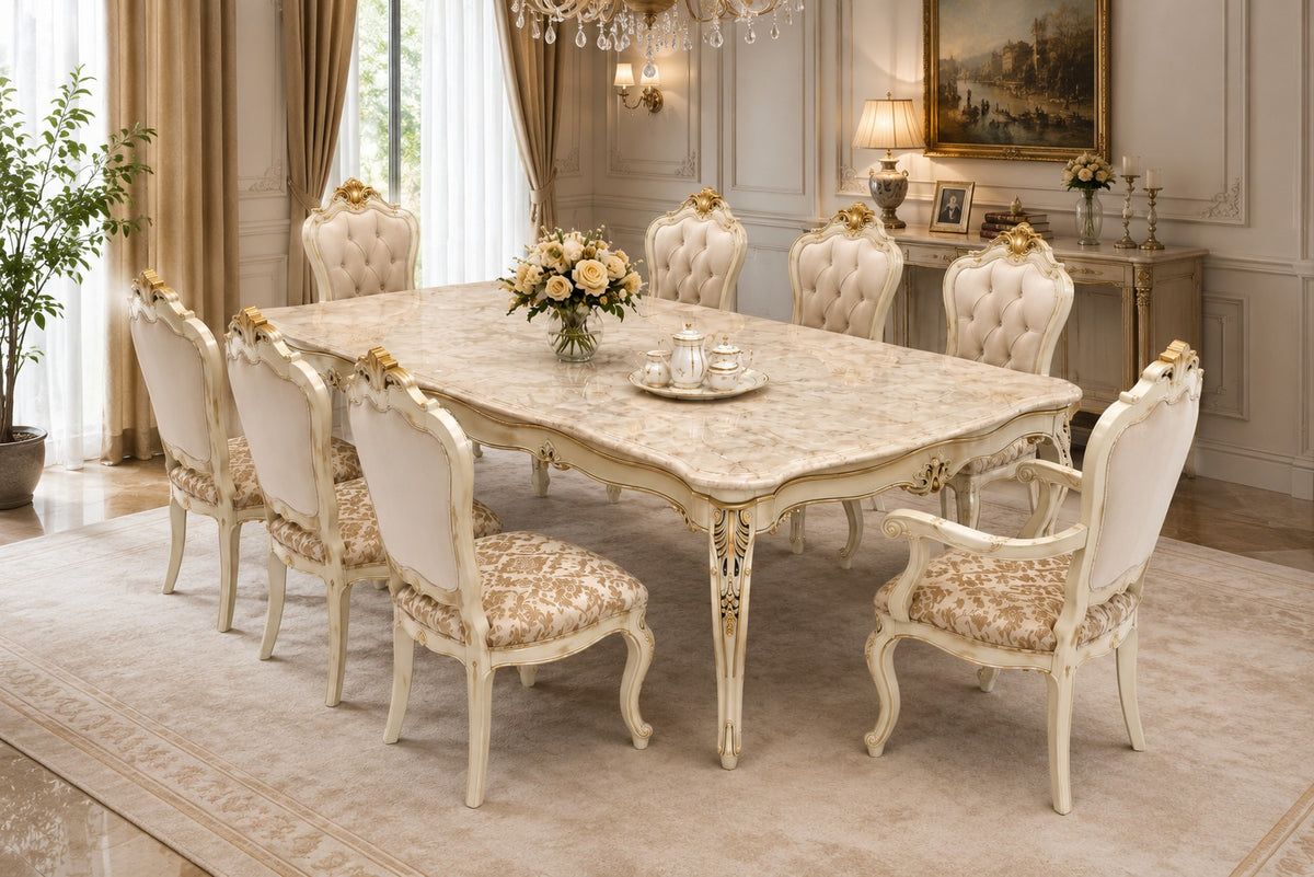 Irish Dining Table- (8 pax)