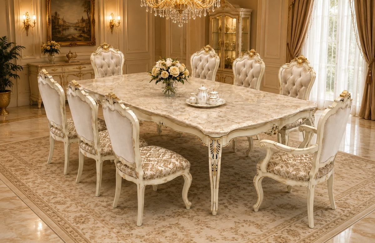 Irish Dining Table- (8 pax)