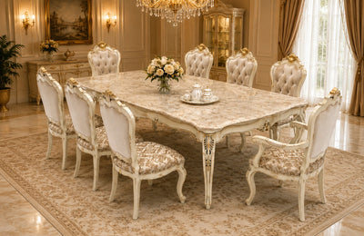 Irish Dining Table- (8 pax)