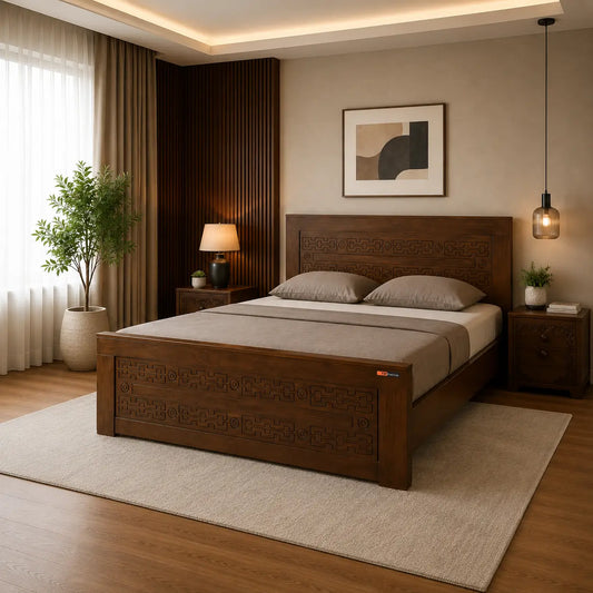 Wooden Bed