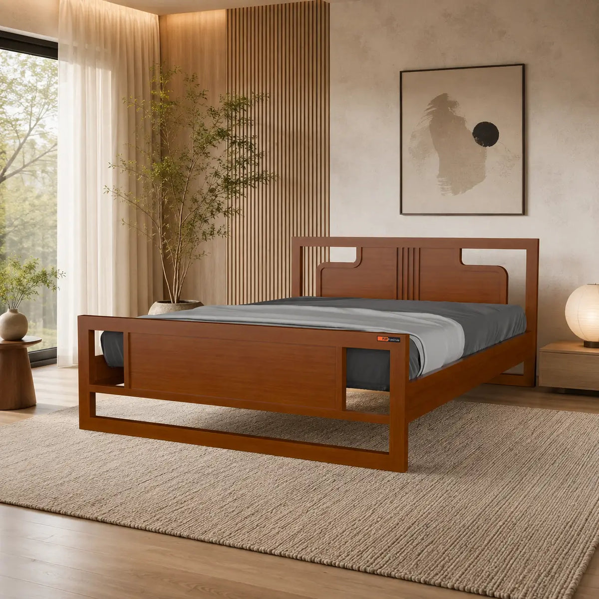 Wooden Bed