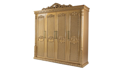 wooden 4 door cupboard