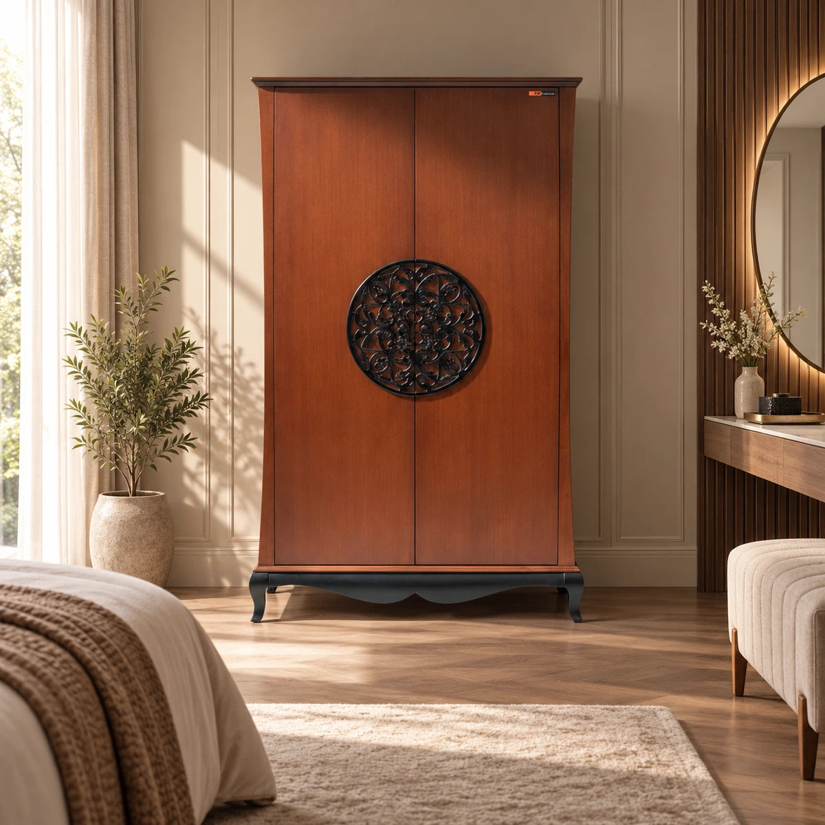 Wooden cupboard