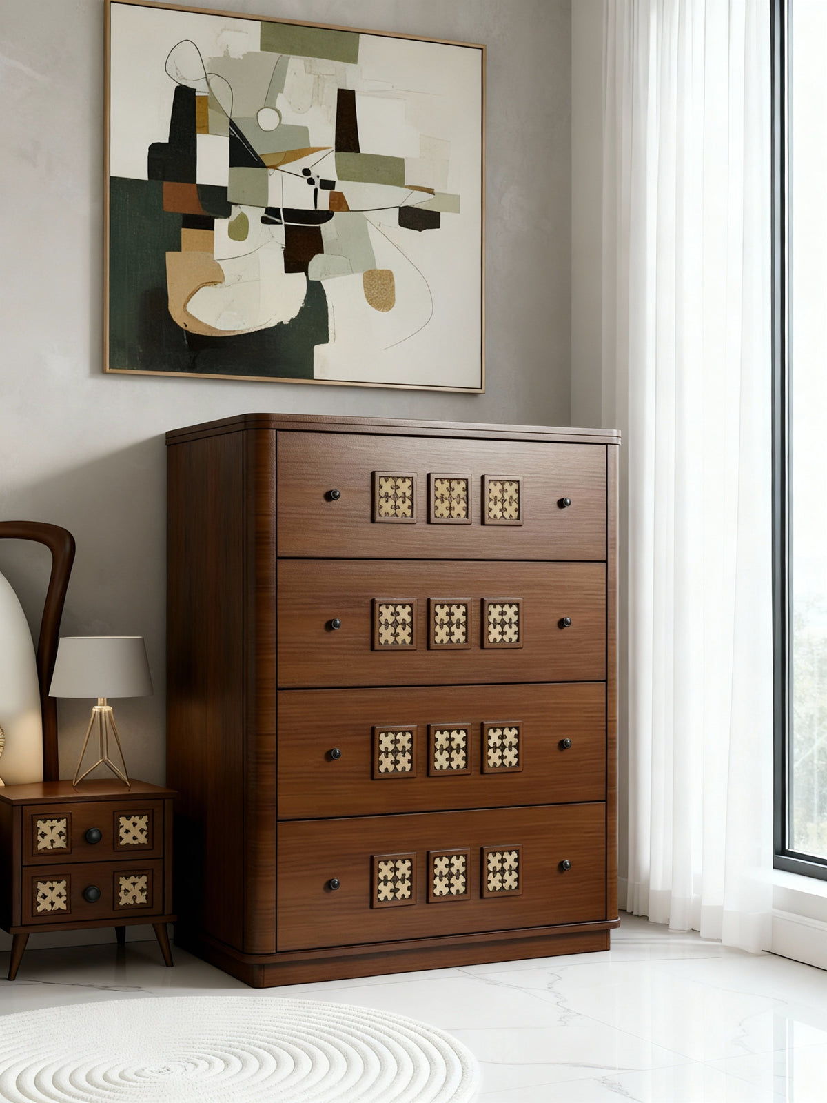 Modern chest of drawer