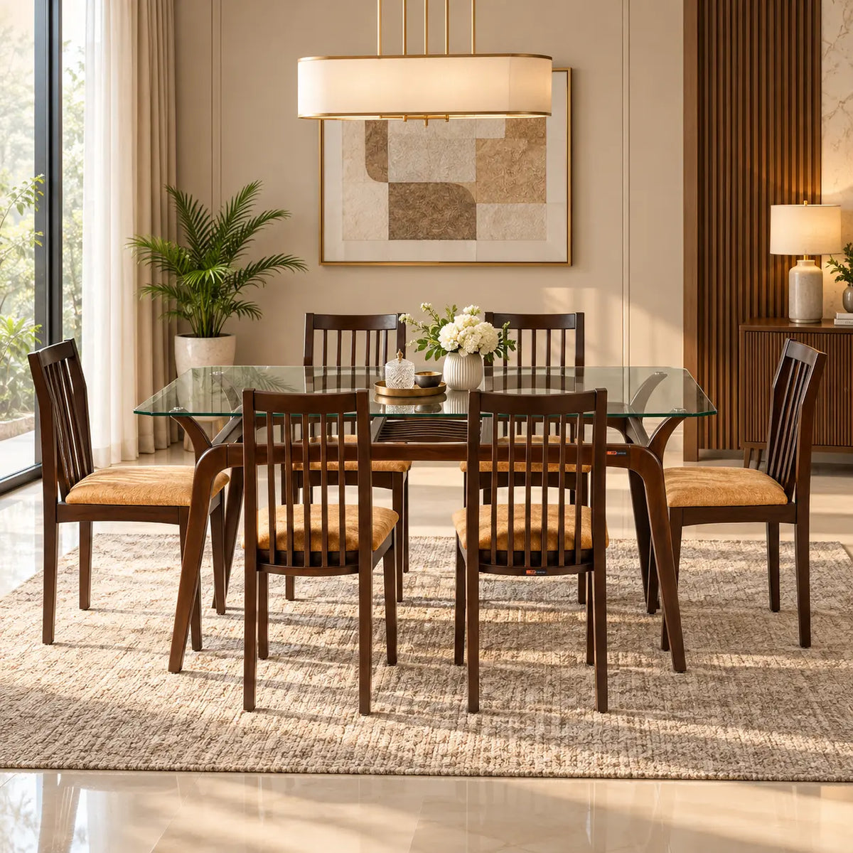 Dining Table- (6 pax)