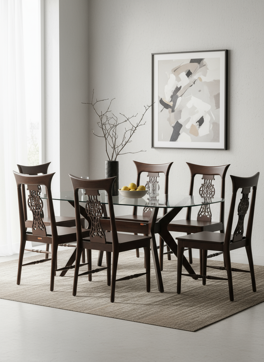 Dining Table- (6 pax)