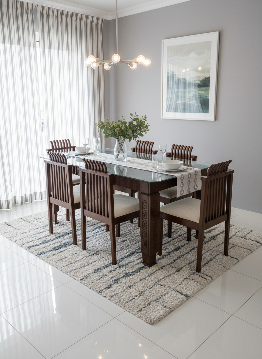 Modern dining table