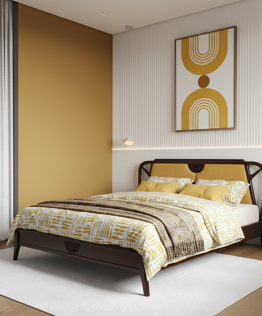 Wooden Queen Bed
