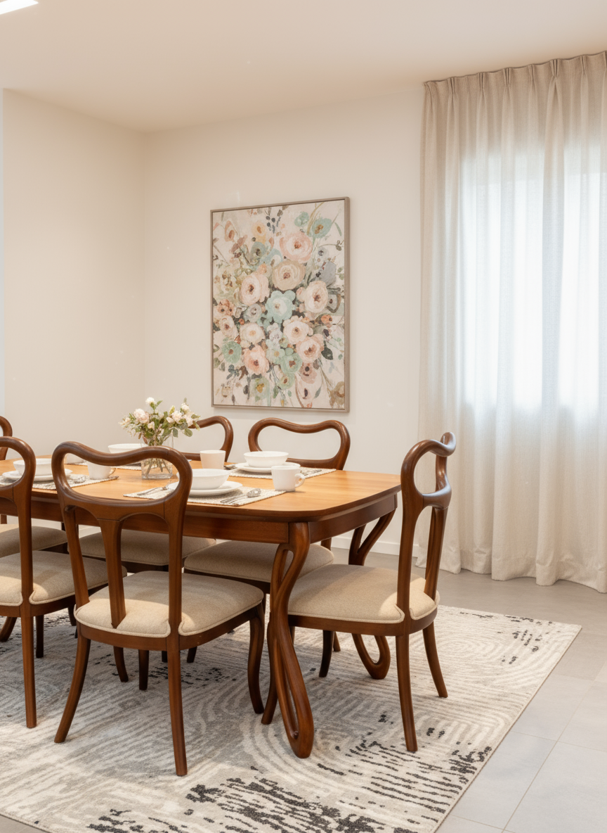 Dining Table- (6 pax)