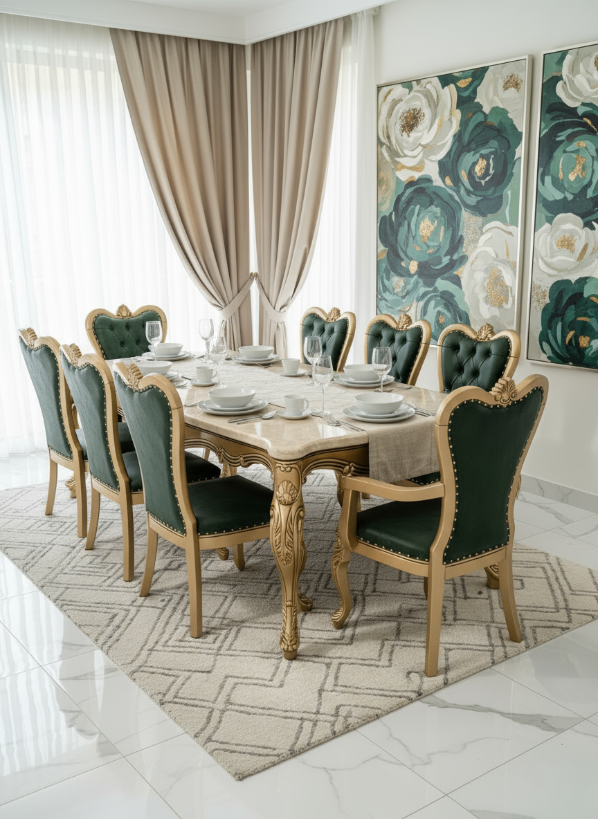 Neptune Dining Table- (8 pax)