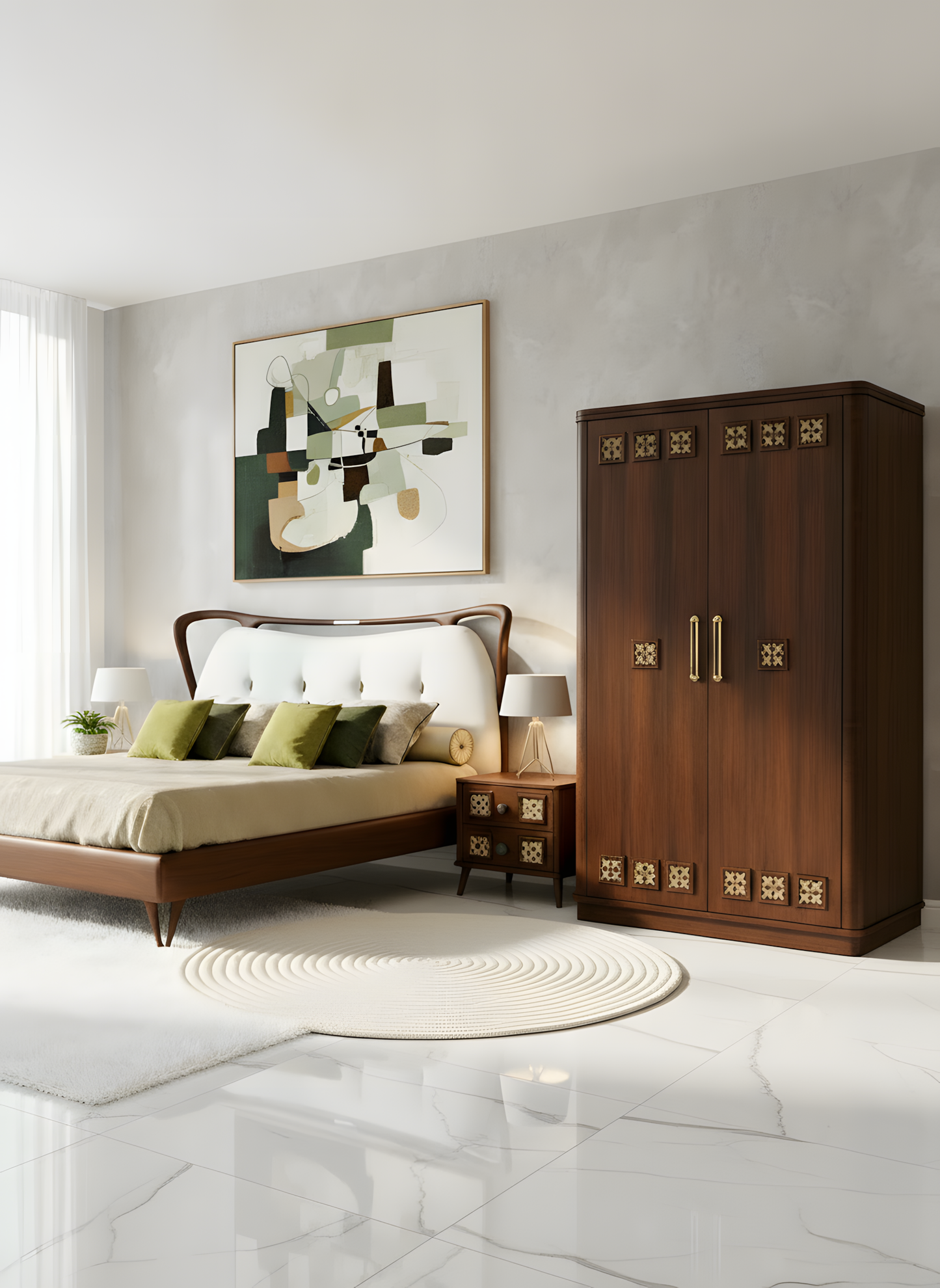New Launch Wooden Bedroom Set