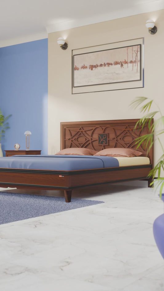 Wooden Bedroom Set- 332